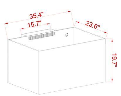 EXT 75 Gallon Complete Reef System – White