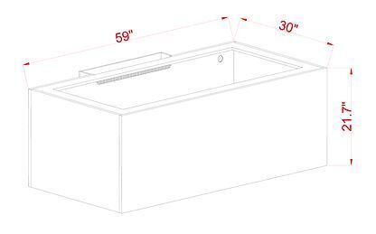 EXT 170 Gallon Complete Reef System – White