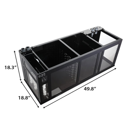 EXT 170 Gallon Complete Reef System – Black