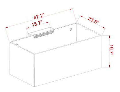 EXT 100 Gallon Complete Reef System – White