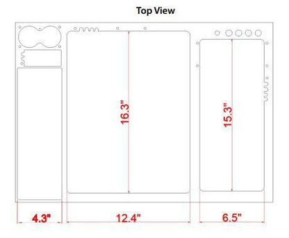 EXT 75 Gallon Complete Reef System – White