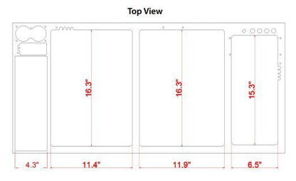 EXT 100 Gallon Complete Reef System – Black