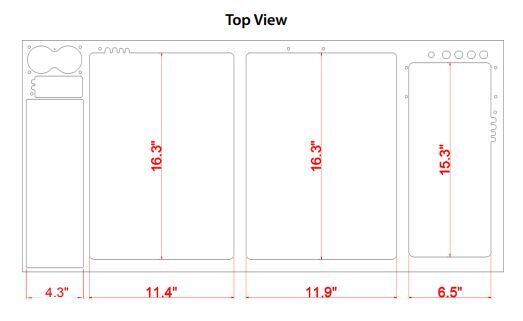 EXT 100 Gallon Complete Reef System – White