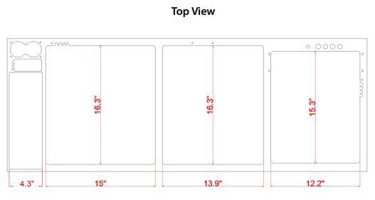 INT 170 Gallon Complete Reef System – White