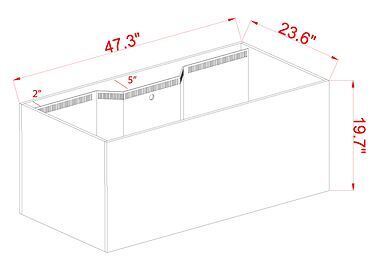 INT 100 Gallon Complete Reef System – Black