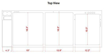 INT 170 Gallon Complete Reef System – Black