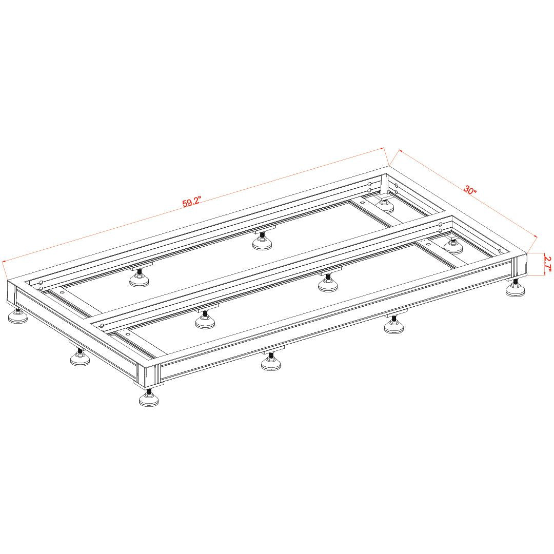 EXT 170 Gallon Complete Reef System – White