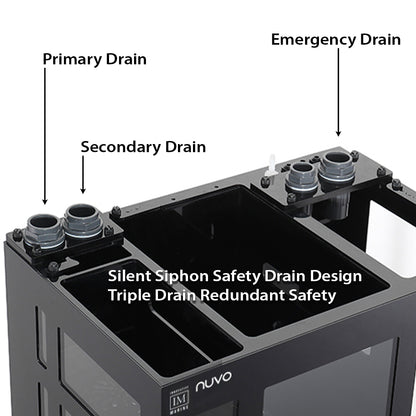 EXT 170 Gallon Complete Reef System – Black