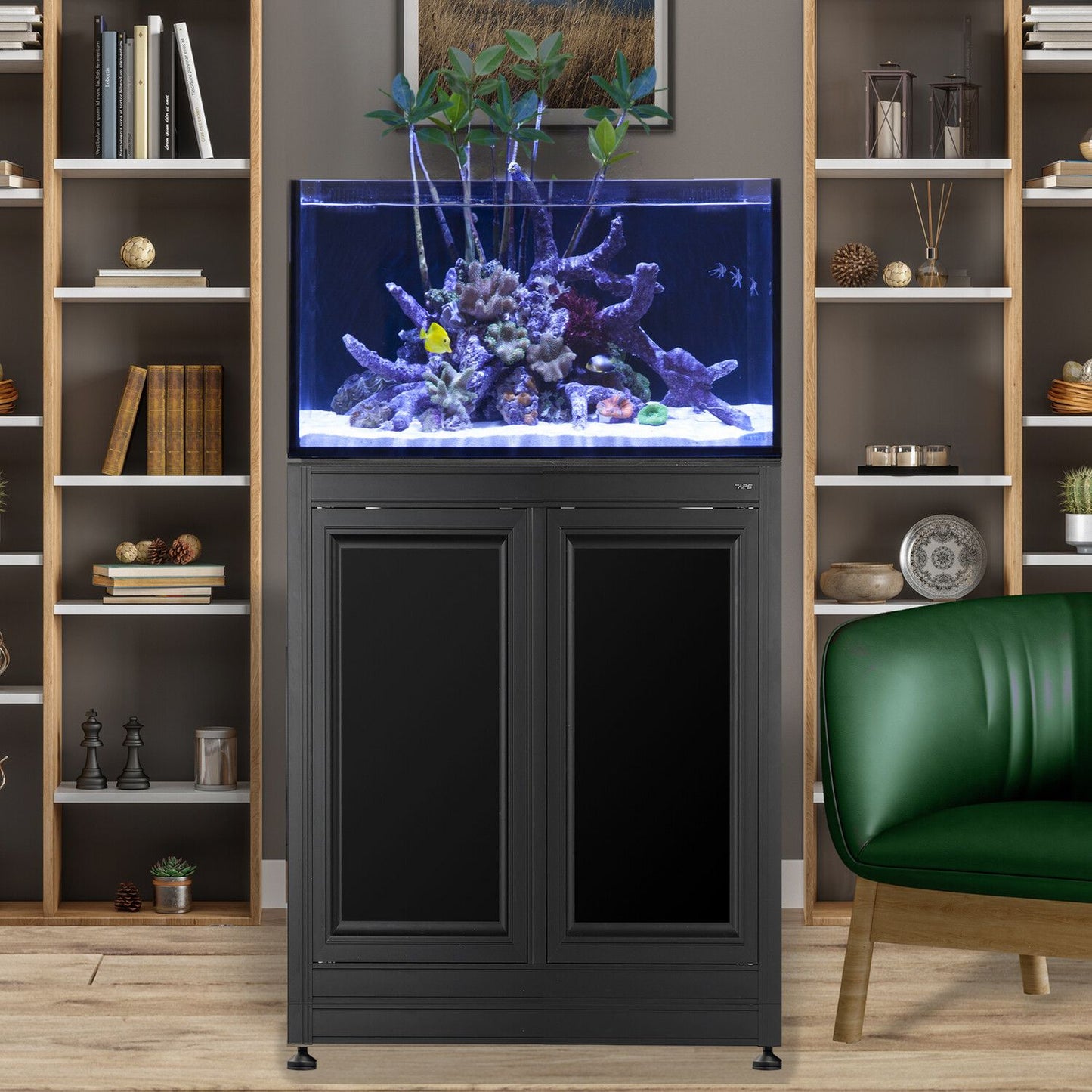 Nuvo EXT 50 Gallon Complete Reef System - Black